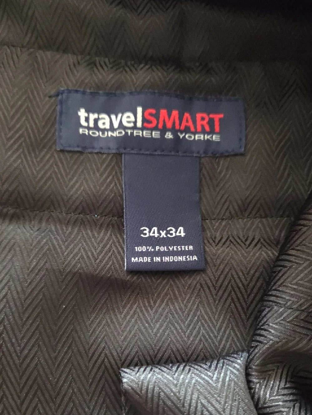 Roundtree & Yorke TravelSMART Microfiber Pants in Dark Charcoal NWT